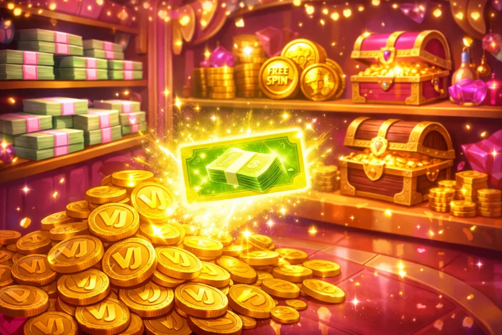 ベラジョンカジノのロイヤルティショップ