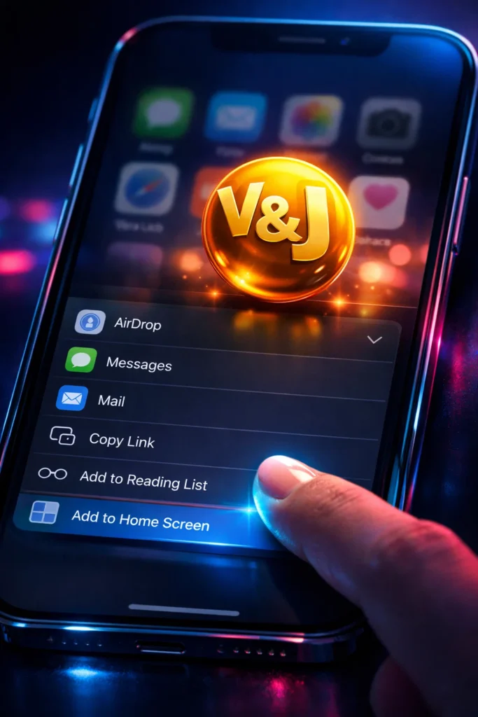 ホーム画面への追加 - iOS & Android